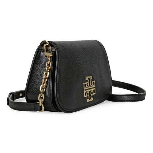 Tory Burch/湯麗柏琦 女士黑色牛皮單肩包 29908 001