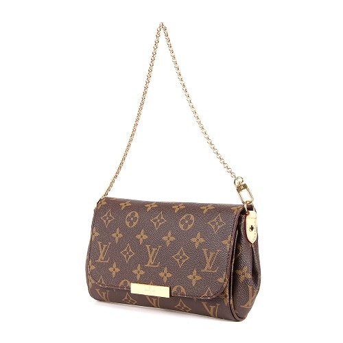 Louis Vuitton/路易威登 Monogram女士手提斜挎包（配皮肩帶）M40717 帆布/配皮