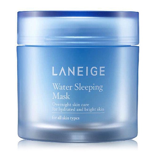 Laneige/蘭芝保濕護膚四件套（滋潤保濕潔顏膏180ML+水衡透潤精華水200ML+水凝透潤保濕乳120ML+夜間修護睡眠面膜70ML）