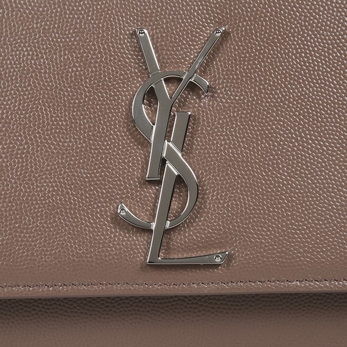 Yves saint Laurent/圣羅蘭 秋冬牛皮YSL LOGO鏈條背提包 女士單肩包 364021BOW0N