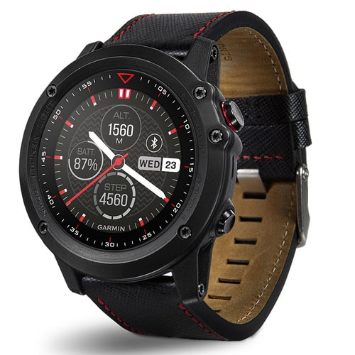 Garmin/佳明 Fenix3DLC 鈦合金飛耐時3 GPS戶外手表 （含真皮表帶+運動表帶）